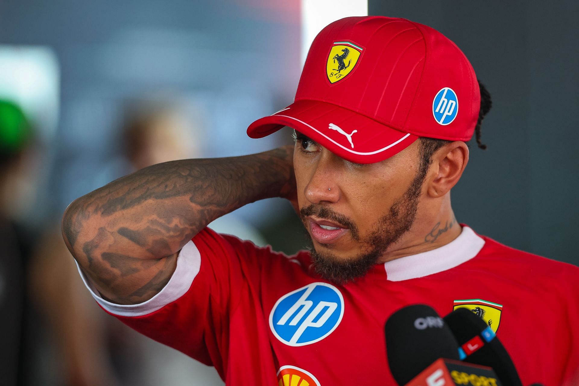 Lewis Hamilton at the F1 Grand Prix of Spain - Source: Getty